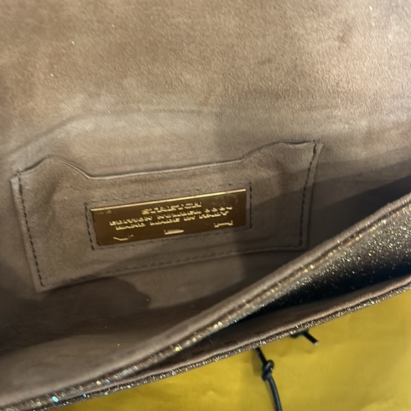 VBH Vernon Bruce Hoeksema Gold Glitter “STRETCH” Clutch Purse Edition Number 64 - Picture 4 of 5